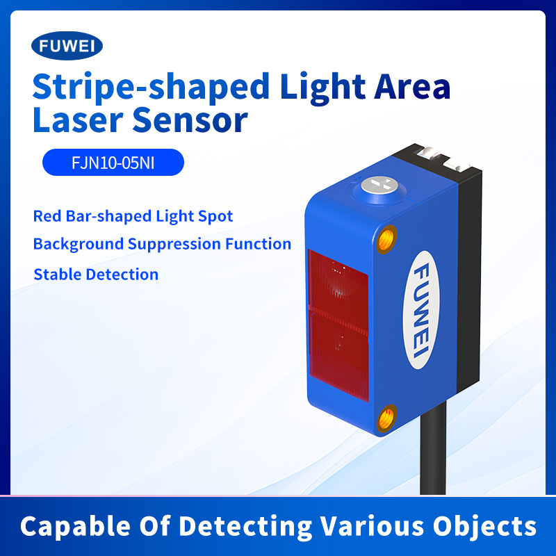 Baggrundsundertrykkelseslasersensor FJN10-50NF-C: Præcis detektion, intelligent og pålidelig