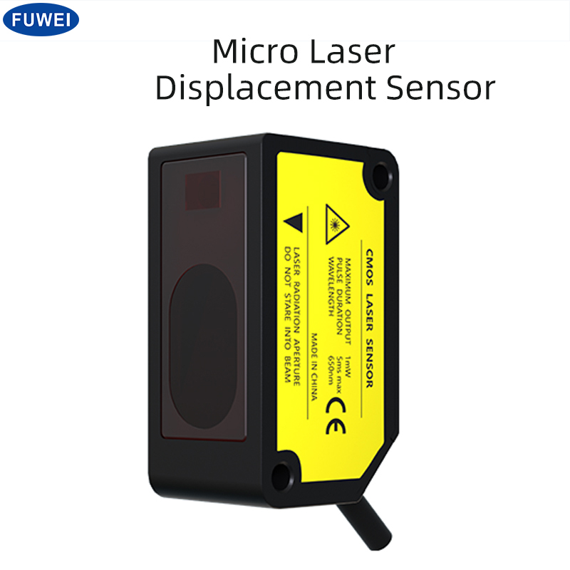 FUWEI FSD22High Precision Analog 420mA 0-5V Laser Displacement Range Sensor Square Shape Plane Measurement Sensor