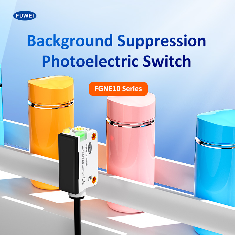 Firkantet fotoelektrisk sensor FGNE10-25NF-B